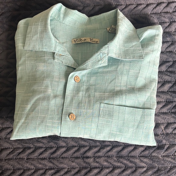 batik bay Other - Batik Bay Men's Teal Casual Button Down Shirt